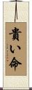 貴い命 Scroll