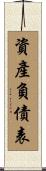 資產負債表 Scroll