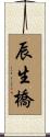 辰生橋 Scroll