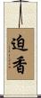迫香 Scroll