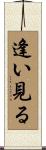 逢い見る Scroll
