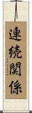 連続関係 Scroll