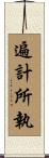 遍計所執 Scroll