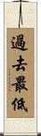 過去最低 Scroll