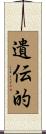 遺伝的 Scroll