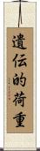 遺伝的荷重 Scroll