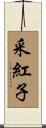 采紅子 Scroll