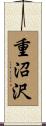 重沼沢 Scroll