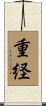 重経 Scroll