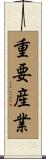重要産業 Scroll