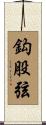 鈎股弦 Scroll
