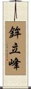 鉾立峰 Scroll