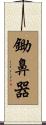 鋤鼻器 Scroll