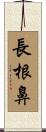 長根鼻 Scroll