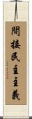 間接民主主義 Scroll