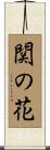 関の花 Scroll