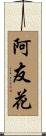 阿友花 Scroll