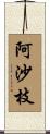 阿沙枝 Scroll