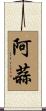 阿蒜 Scroll