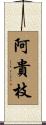 阿貴枝 Scroll