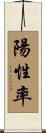 陽性率 Scroll