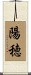 陽穂 Scroll