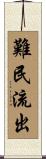 難民流出 Scroll