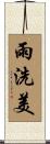 雨洗美 Scroll