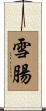 雪腸 Scroll