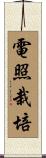 電照栽培 Scroll
