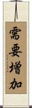 需要増加 Scroll