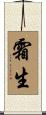 霜生 Scroll