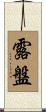 露盤 Scroll