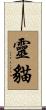 靈貓 Scroll