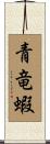 青竜蝦 Scroll