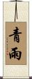 青雨 Scroll