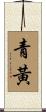 青黃 Scroll