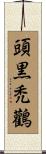 頭黒禿鸛 Scroll