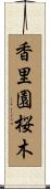 香里園桜木 Scroll