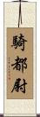騎都尉 Scroll