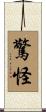 驚怪 Scroll