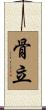 骨立 Scroll
