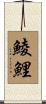 鯪鯉 Scroll