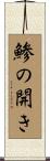 鯵の開き Scroll