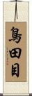 鳥田目 Scroll
