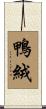 鴨絨 Scroll