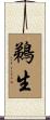 鵜生 Scroll