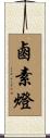 鹵素燈 Scroll