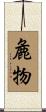 麁物 Scroll