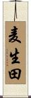 麦生田 Scroll